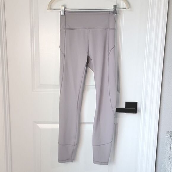 Lululemon In Movement Tight 25" Dark Chrome Legging - Size 4 - Picture 3 of 13